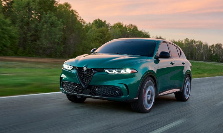 2024 Alfa Romeo Tonale exterior on scenic highway